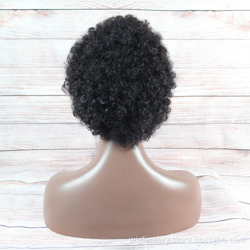 the lovely brazilian human hair wig halle, 100% unprocessed virgin hair wigs curly bob